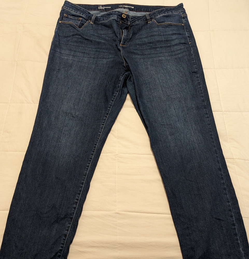 Liz Claiborne Women's Girlfriend Jeans size 18